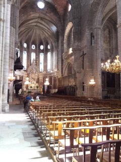 Beziers Cathedral Interior